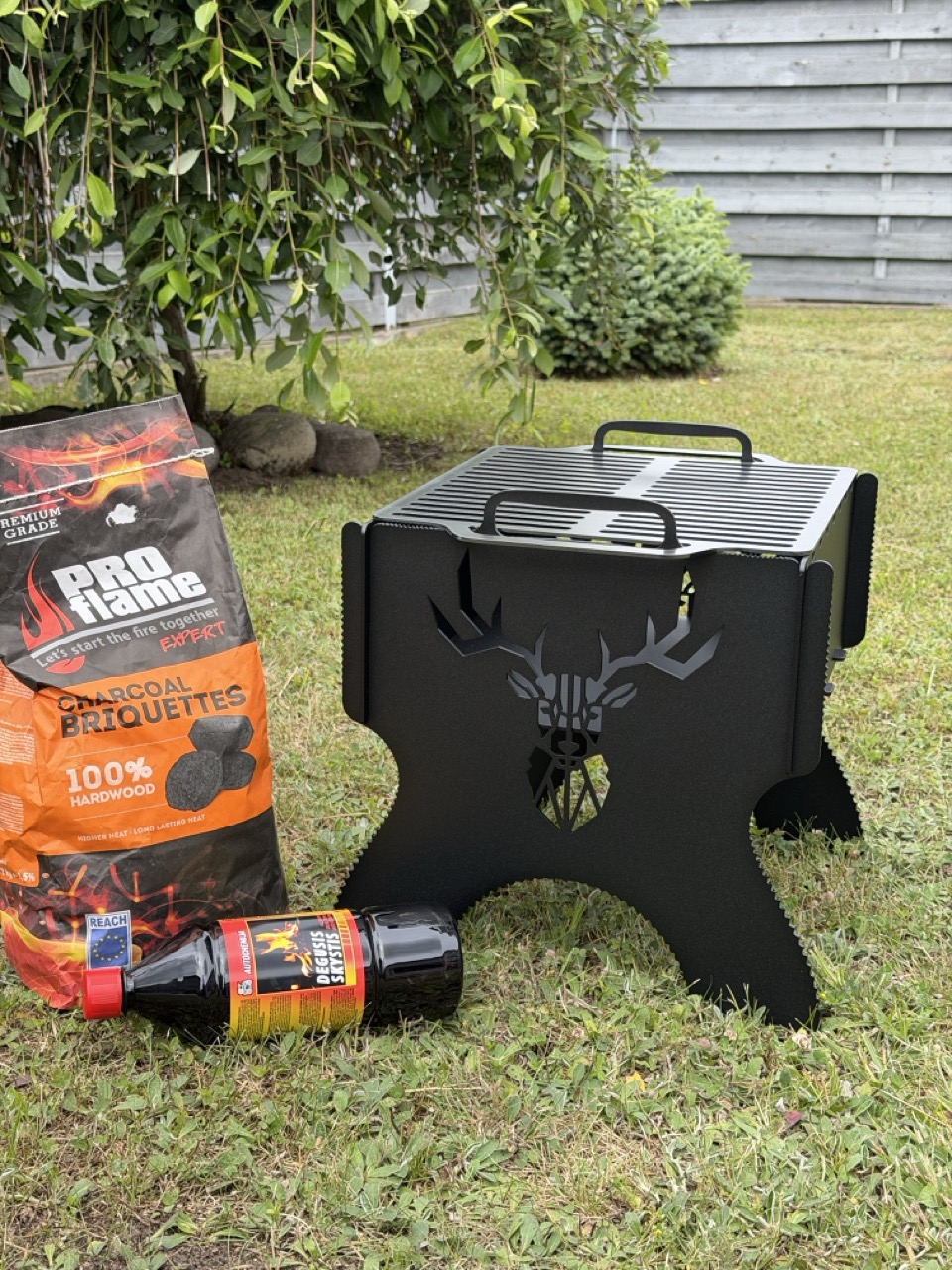 Klappgrill "Iron Deer" Mini