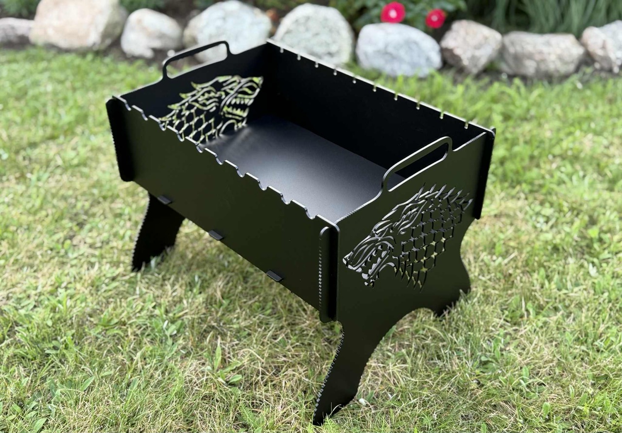 Surenkama šašlykinė “Ugninis Vilkas”