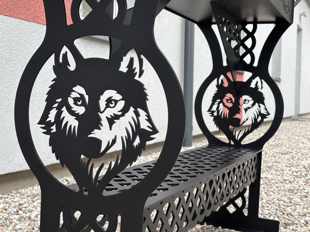 XXL BBQ-Grill „Eisenwolf“