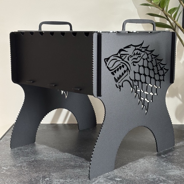 Klappgrill "Iron Wolf" Mini