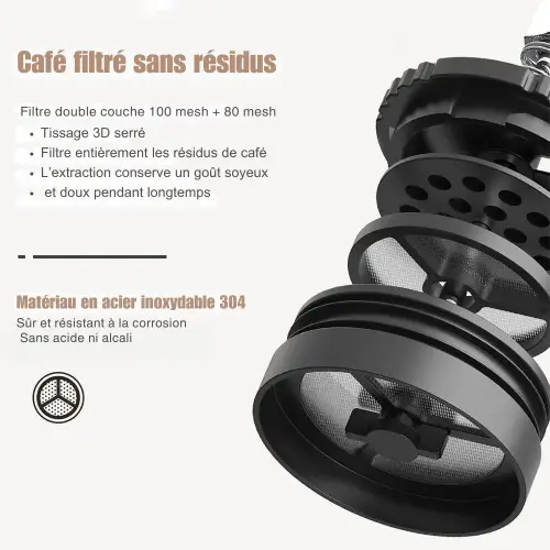 Cafetière à Piston Camping | Bivouac