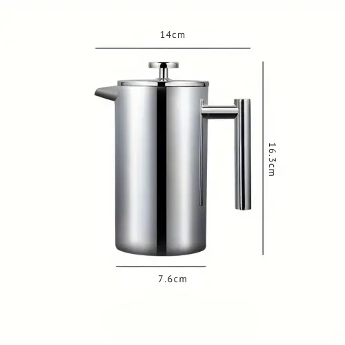 Cafetière à Piston Inox | Aroma-Steel