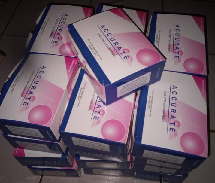 Tests rapides de dengue (Kit de 25 tests)