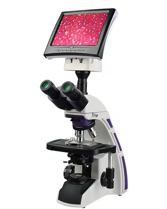 Microscope stéréo binoculaire à source de lumière pour le médical et l'industrie