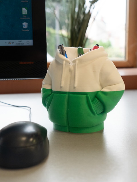 Pot à crayons 2 versions