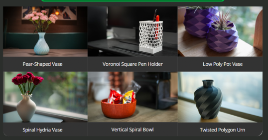 Création de vase sur mesure