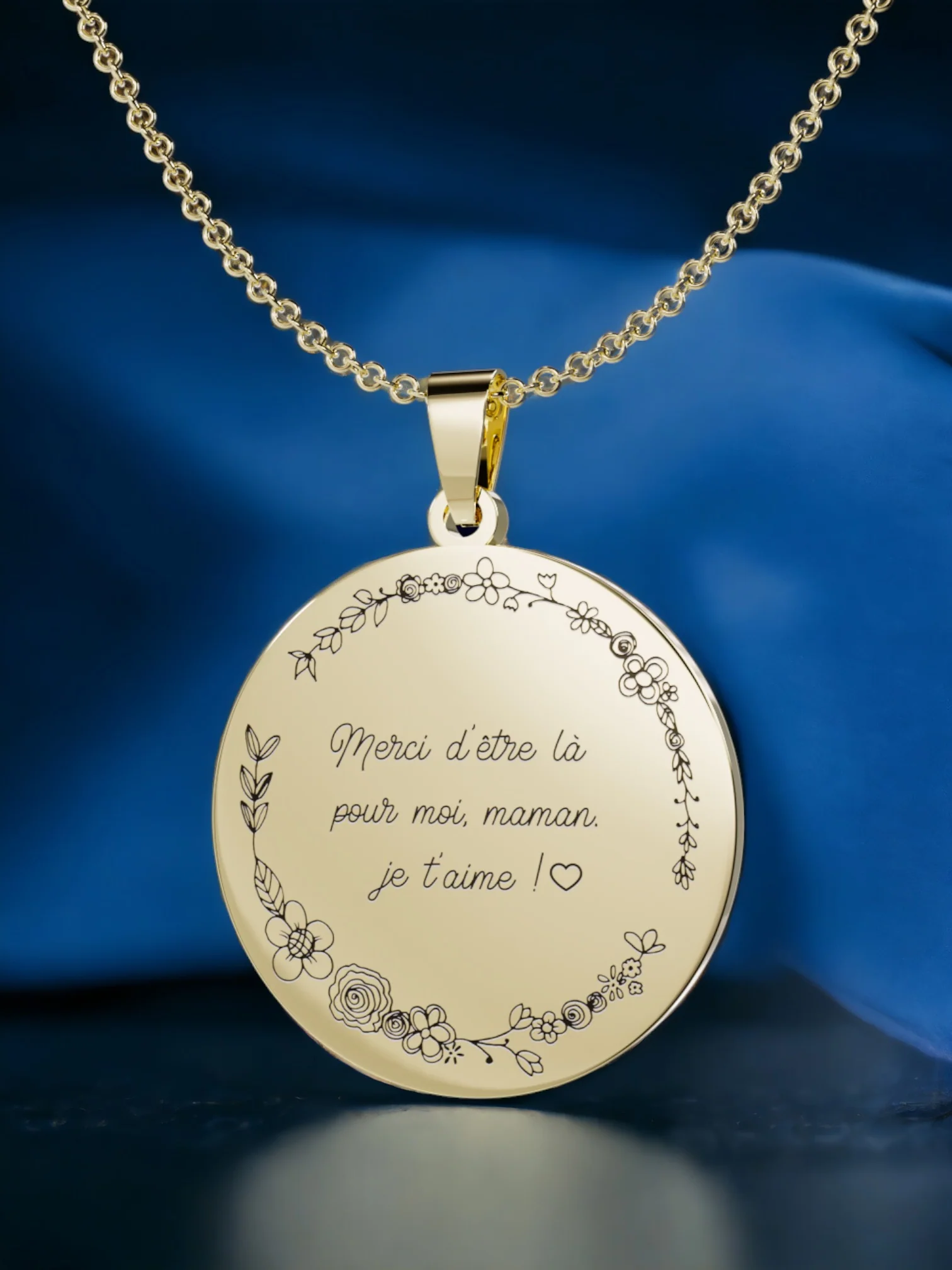 Médaille/pendentif gravé