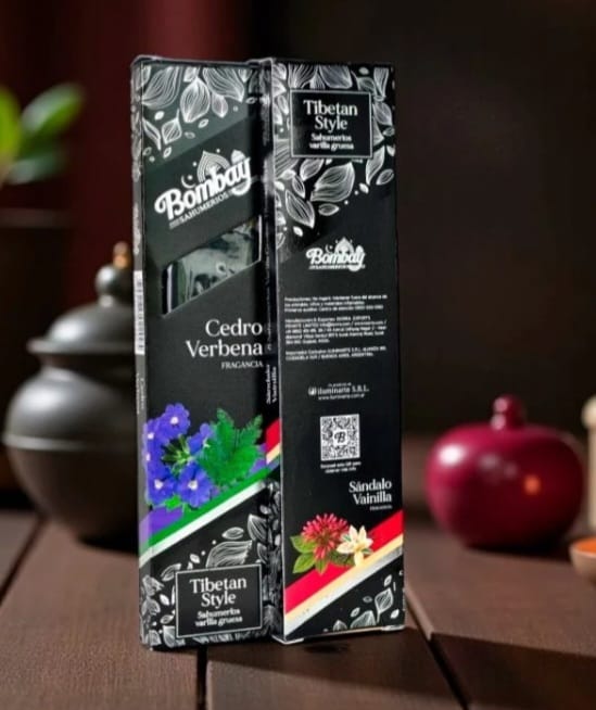 Sahumerios tibetanos Style Bombay x 8 varillas