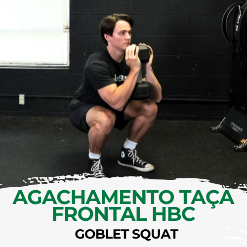 Agachamento Frontal com Halter (Taça)