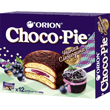 Orion Choco Pie Blackcurrant