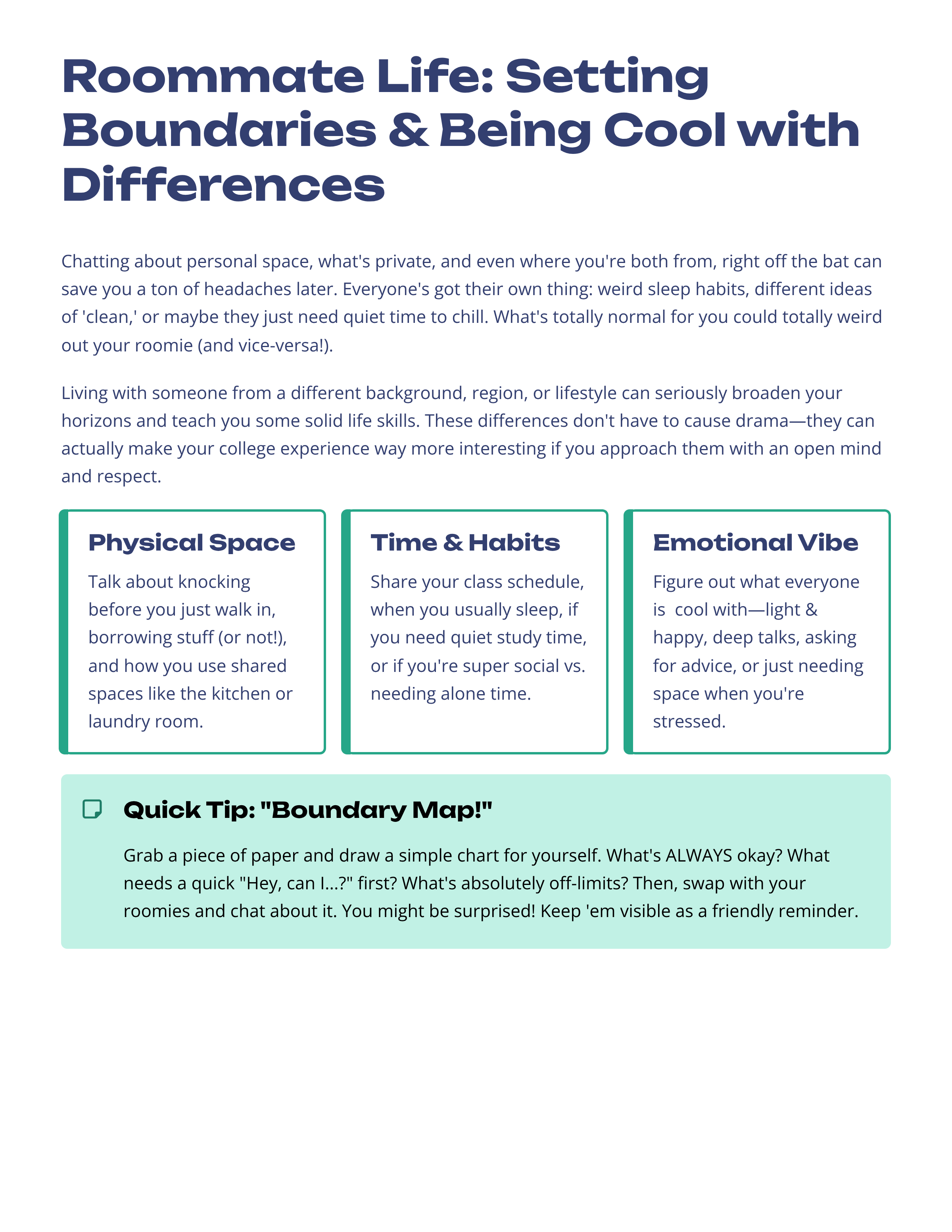 Roommate Course 101 - digital download