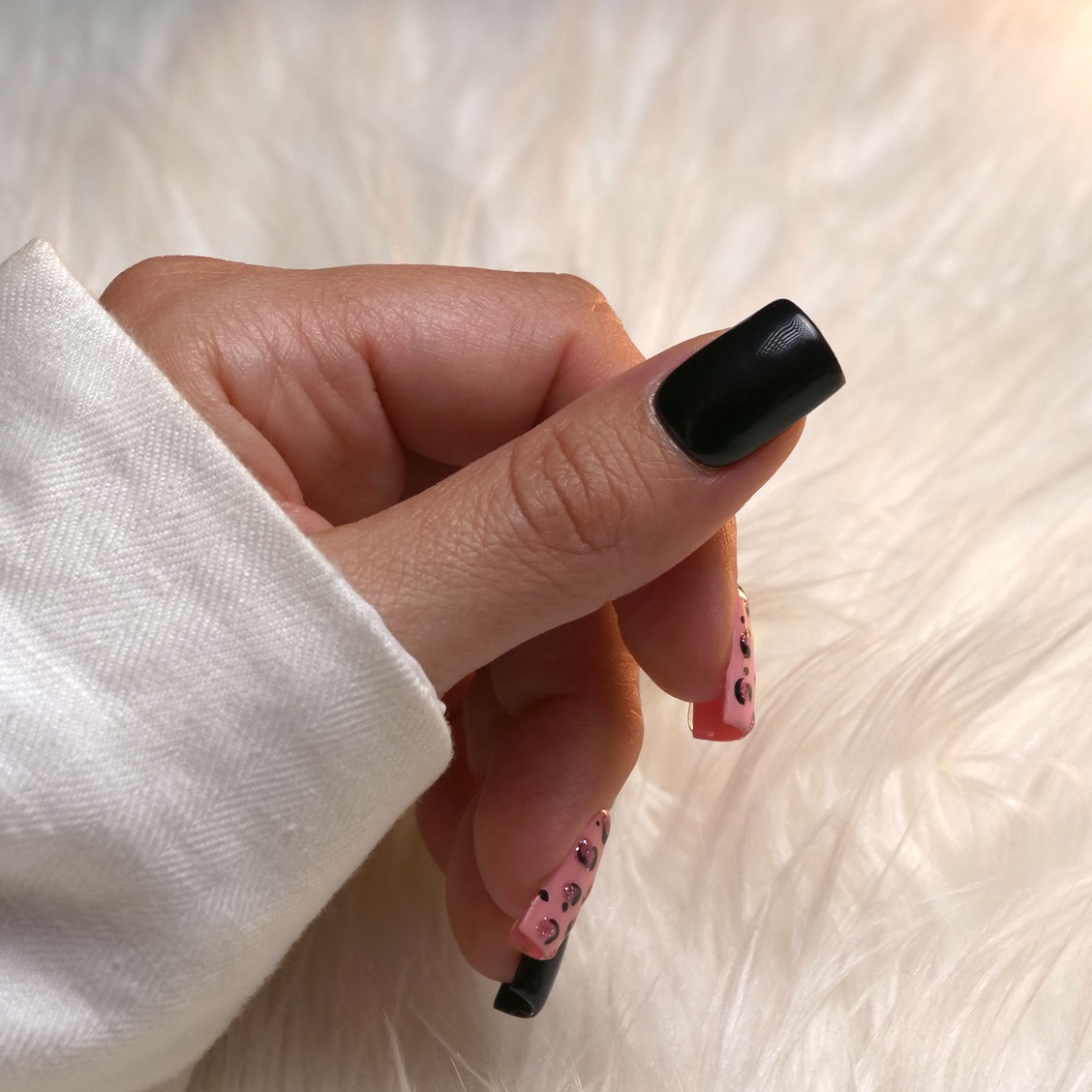 Pink léopard