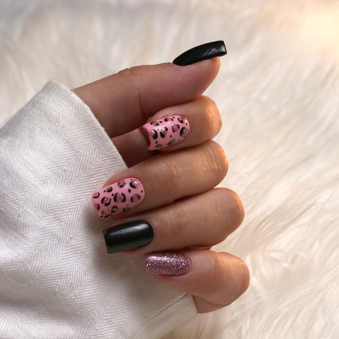 Pink léopard