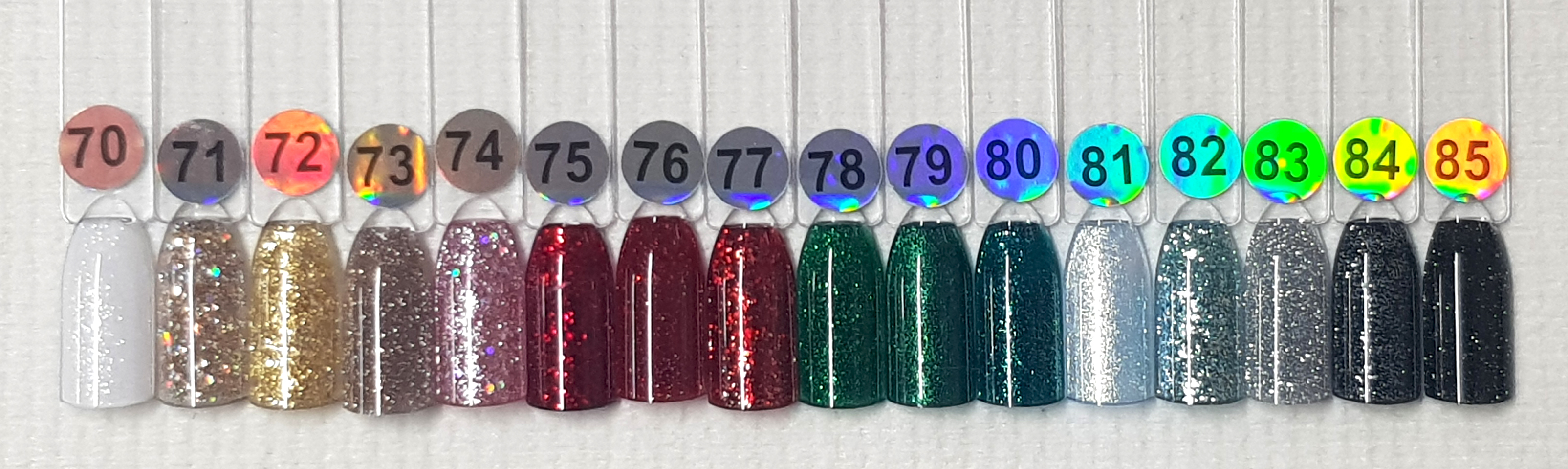 Couleur simple et paillette