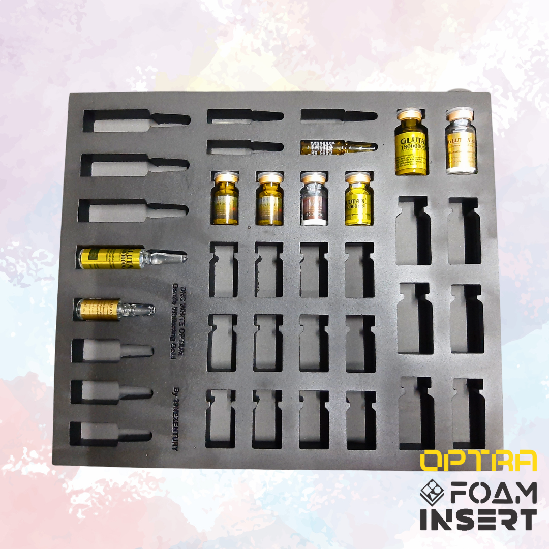 Foam Insert Untuk Botol dan Ampul Medis