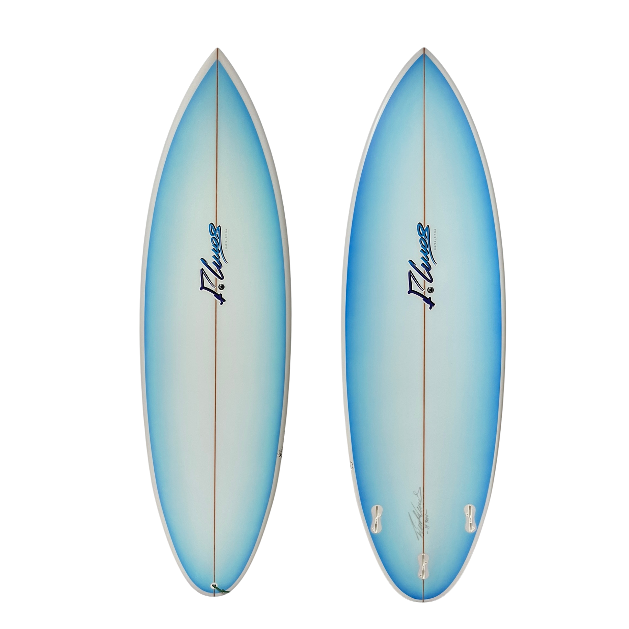 Shortboard - F Lucas - Egg Plant  - PU - 5'10