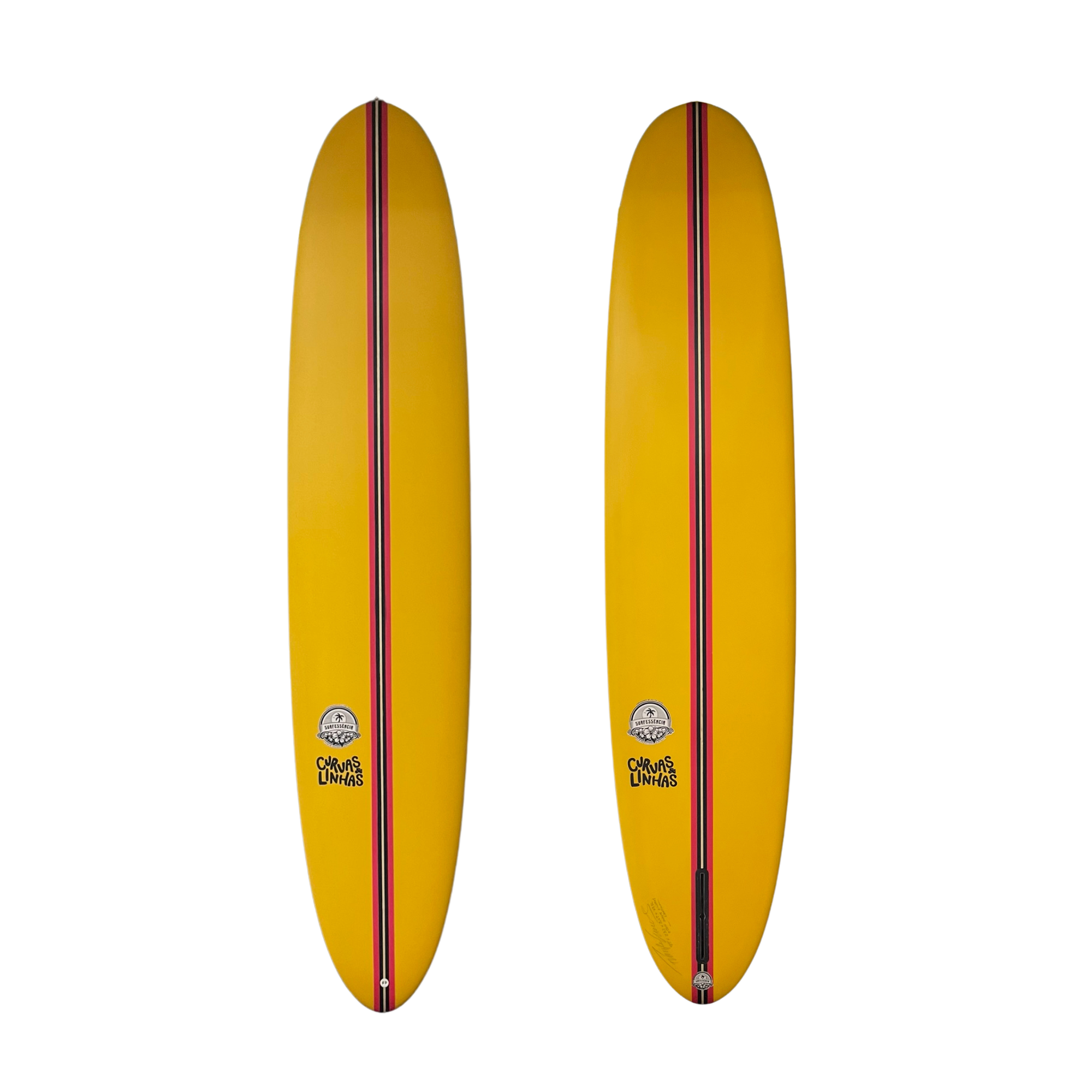 Longboard- Surfessência - Curvas E Linhas - Pu - 9'5