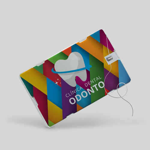 Cartão Fio Dental Personalizado 