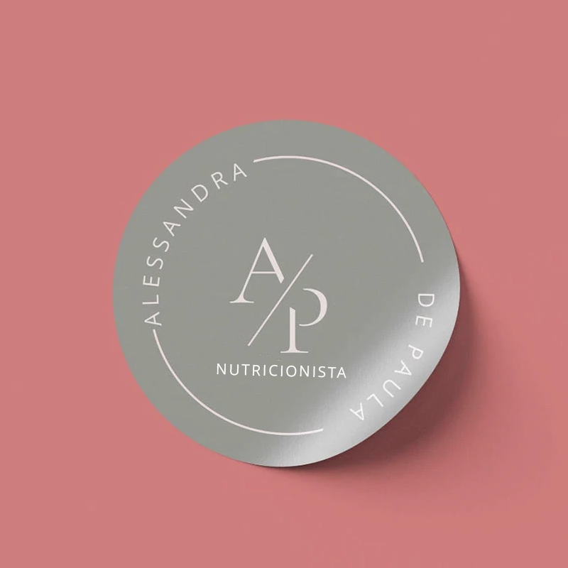 Adesivo Redondo Personalizado