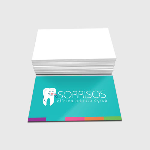 Cartão de Visita para Dentista Personalizado