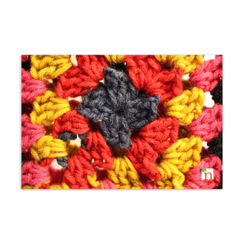 Hook & Pen Postcard: Vintage Bloom