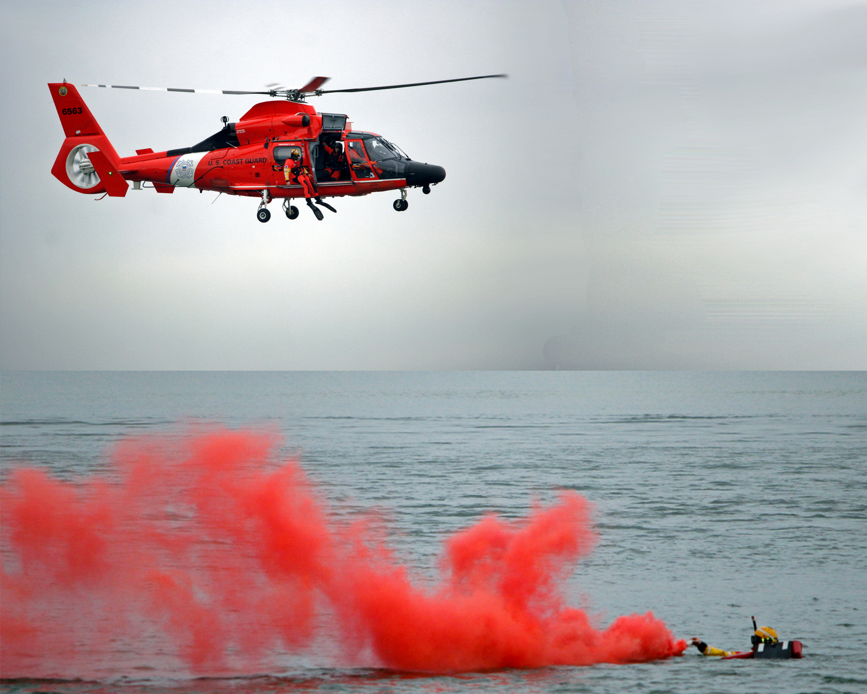 Coast Guard Rescue Helicopter