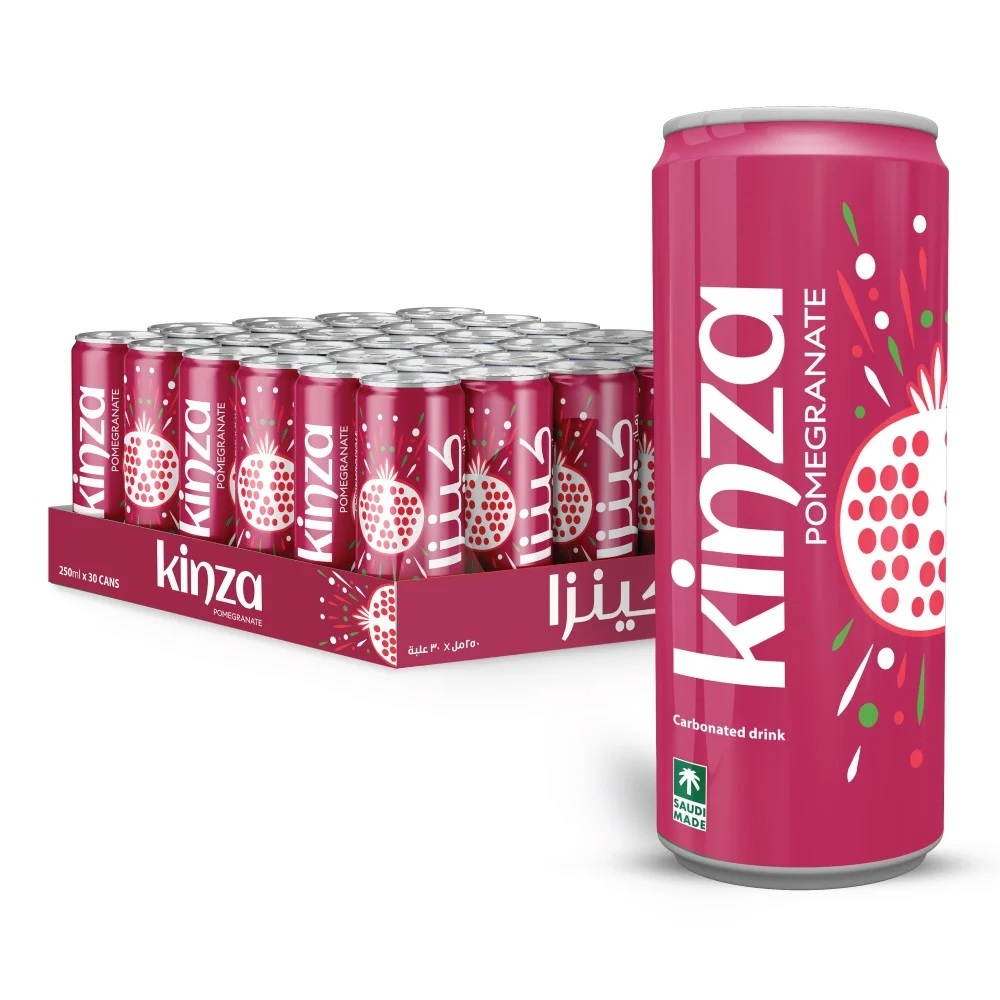 Kinza Pomegranate CSD - 250ml x 30 Pcs