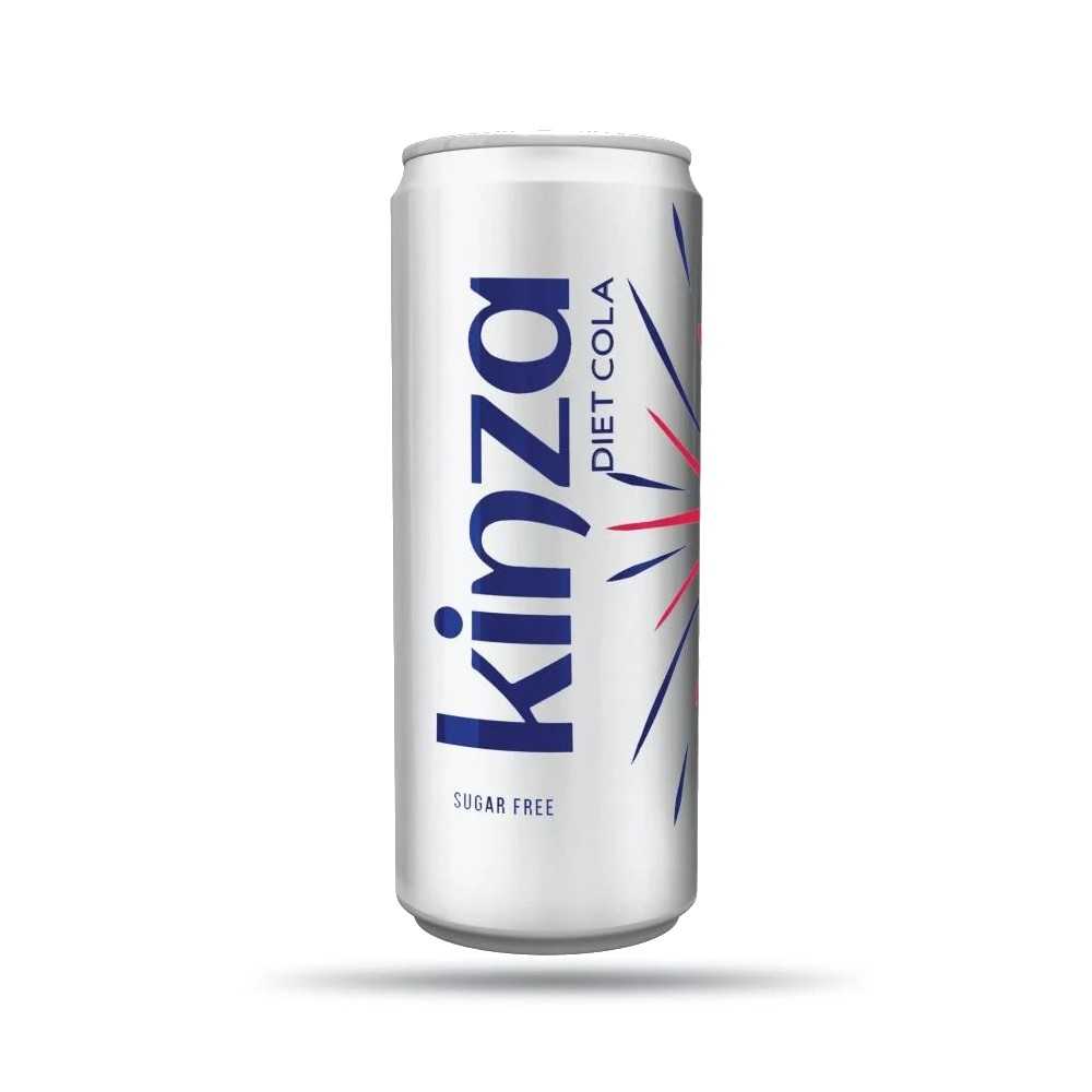 Kinza Diet Cola CSD - 250ml