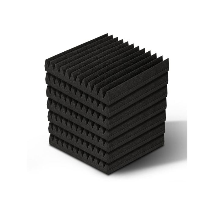 12 - Wedge Acoustic Foam Panel Set– High Quality US-Made Sound Treatment