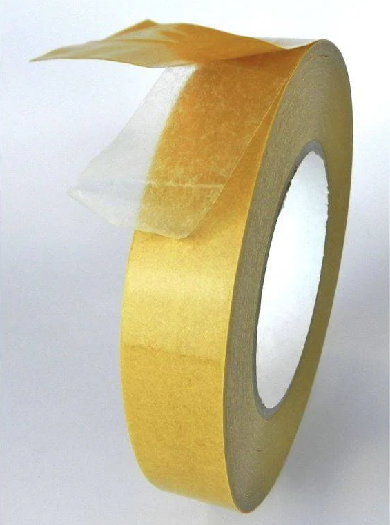 WOD Double-Sided PVC Mounting Tape — 3/4" x 36 yds (5.5 mil, Clear)