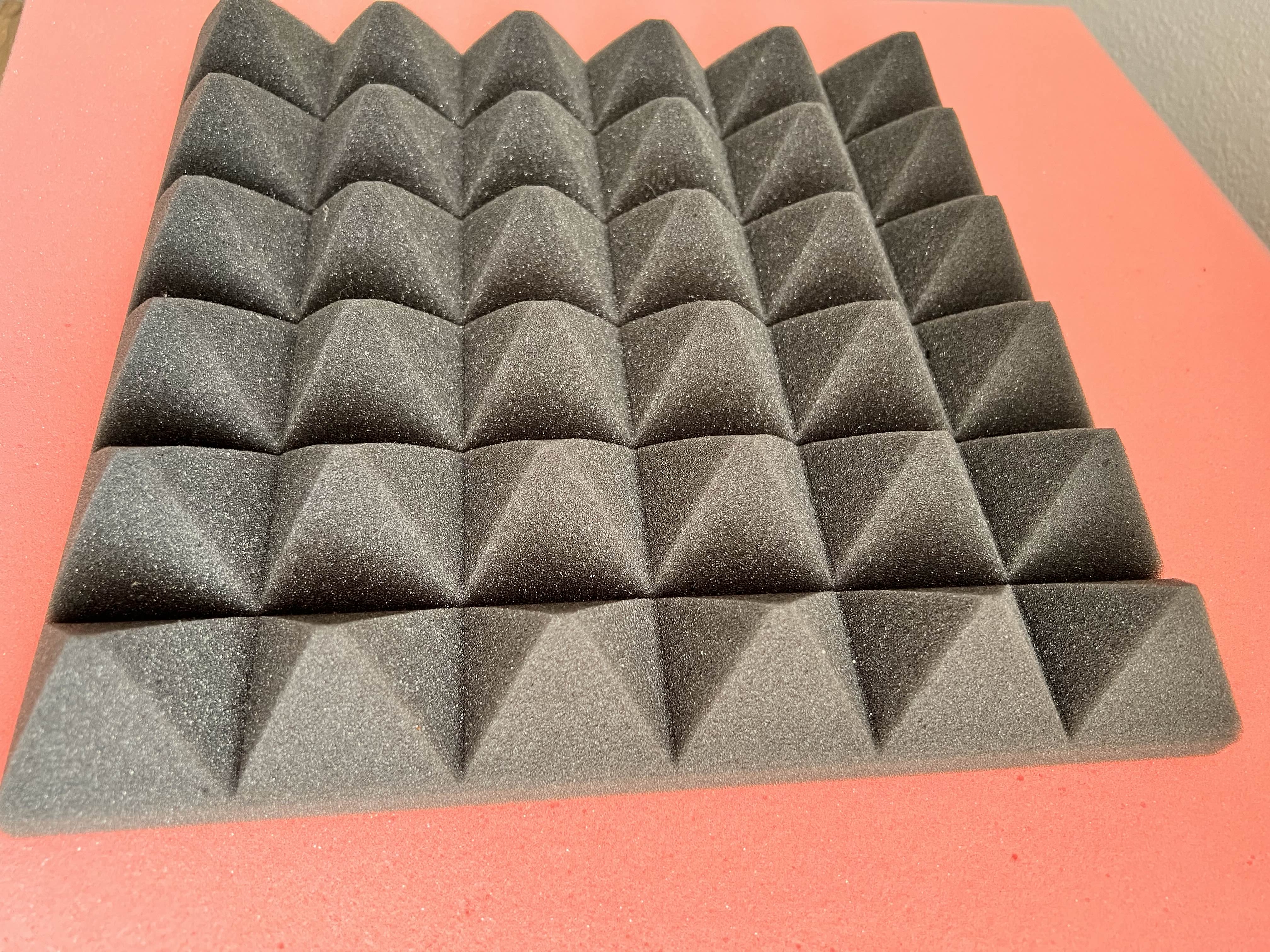 Pyramid Acoustic Foam Panel – High Quality US-Made Sound Treatment