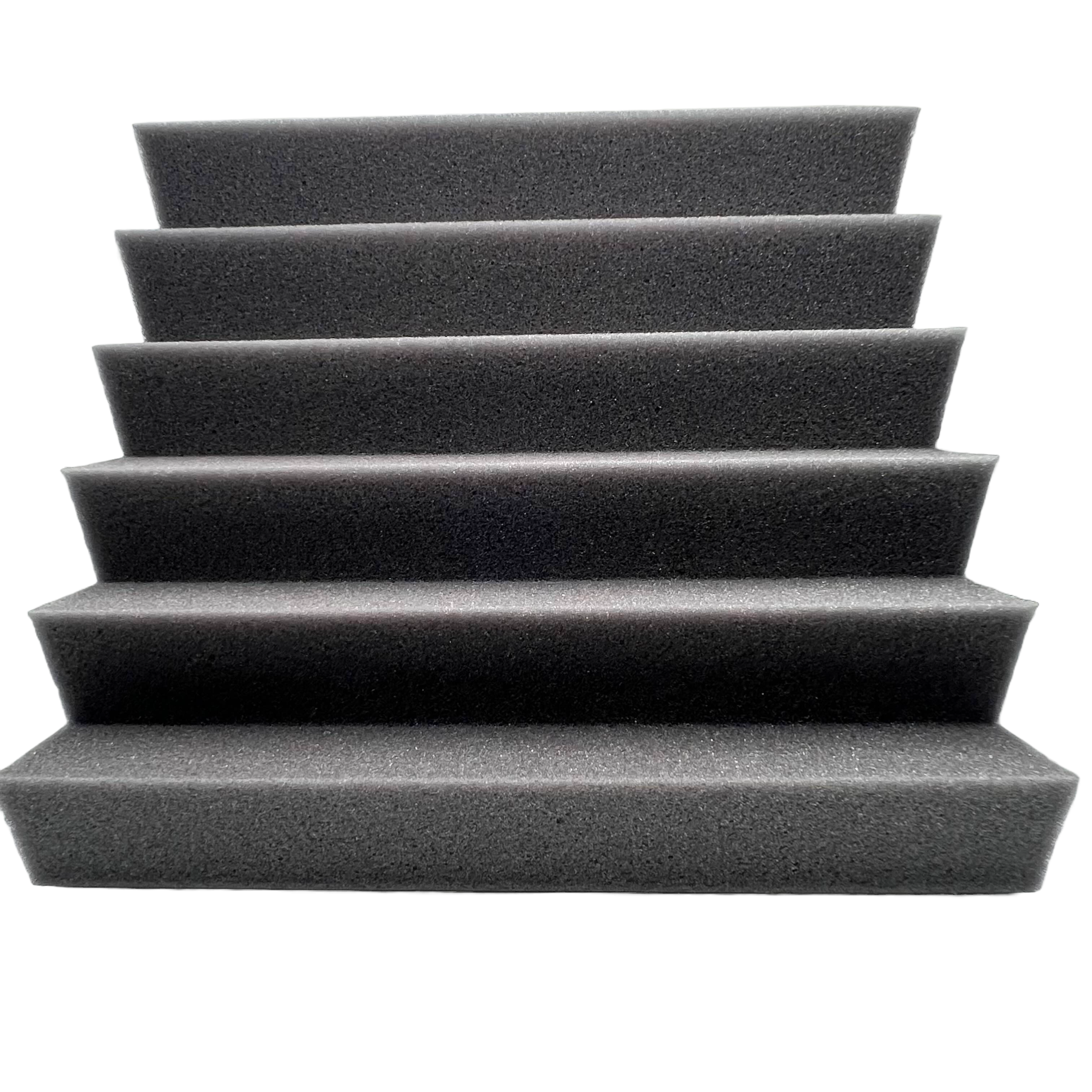 6-Wedge Acoustic Foam Panel Set – High Quality US-Made Sound Treatment