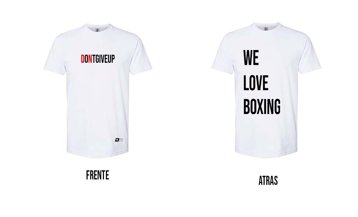 Camiseta deportiva 'Don't Give Up'