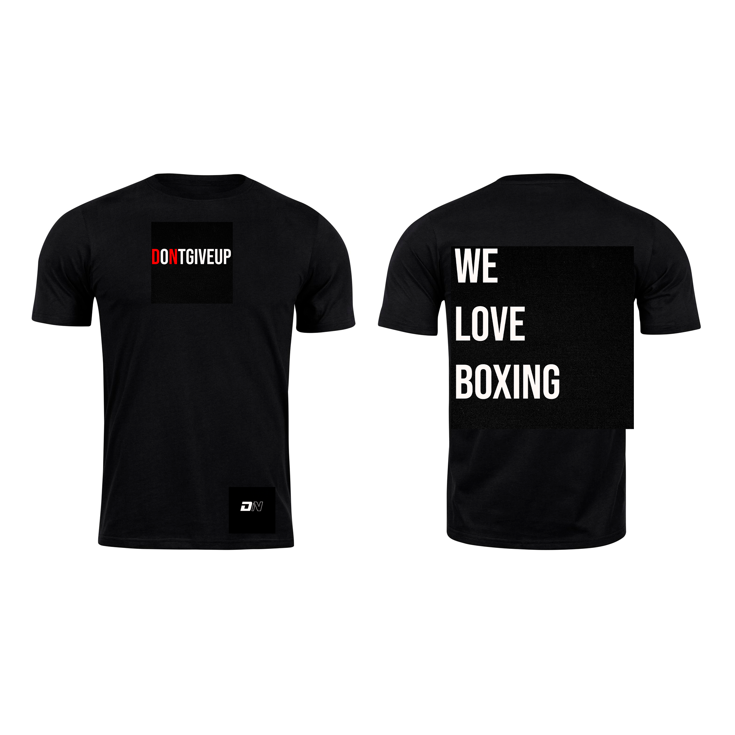 Camiseta deportiva 'Don't Give Up'