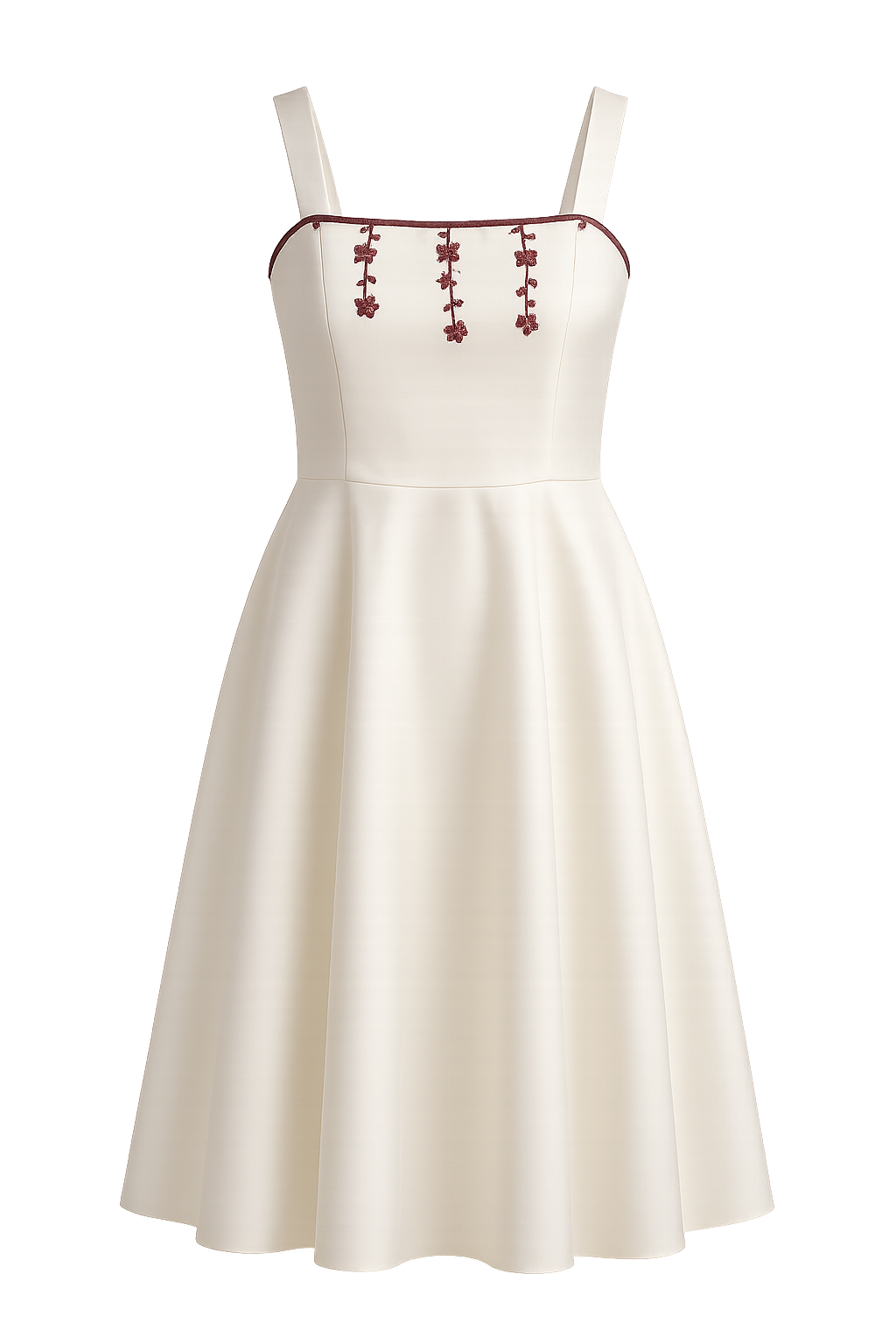Vestido blanco elegante