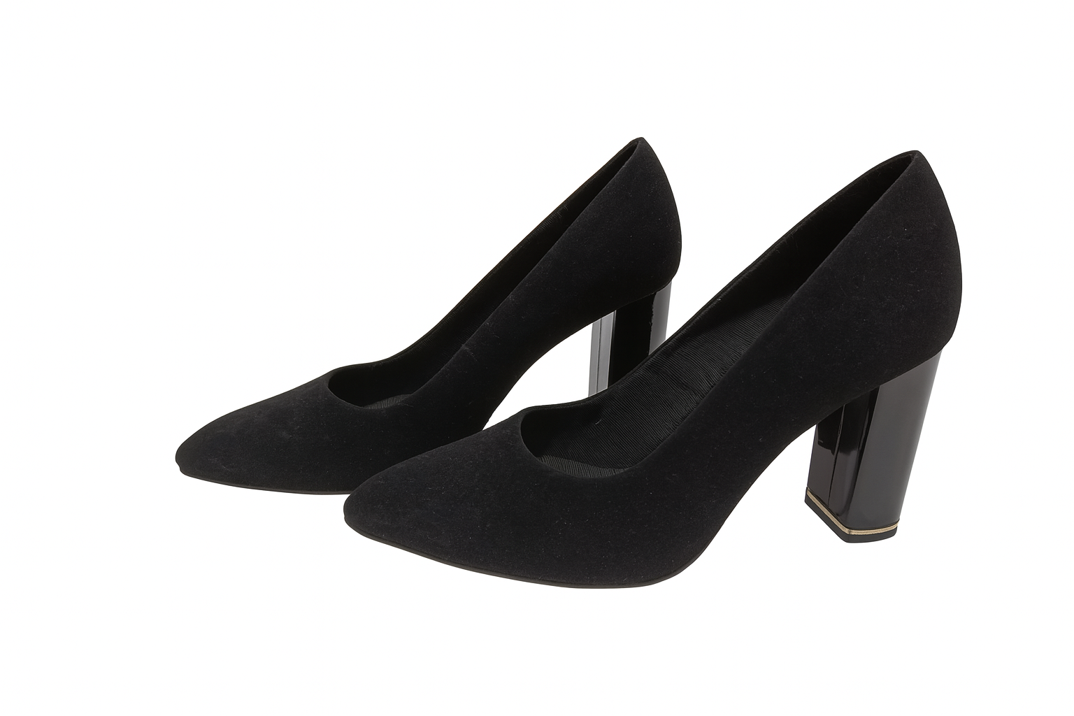 Zapatos de tacón negros