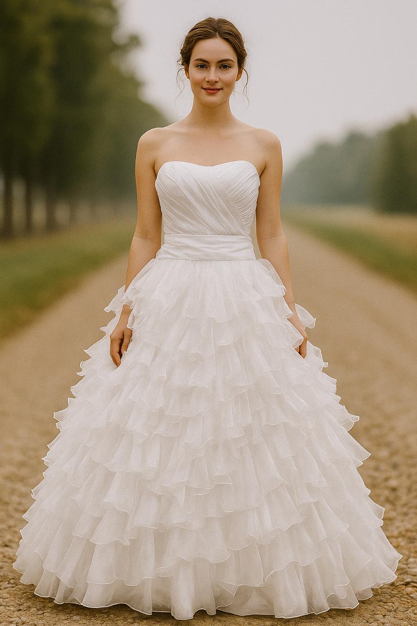 Vestido de novia elegante