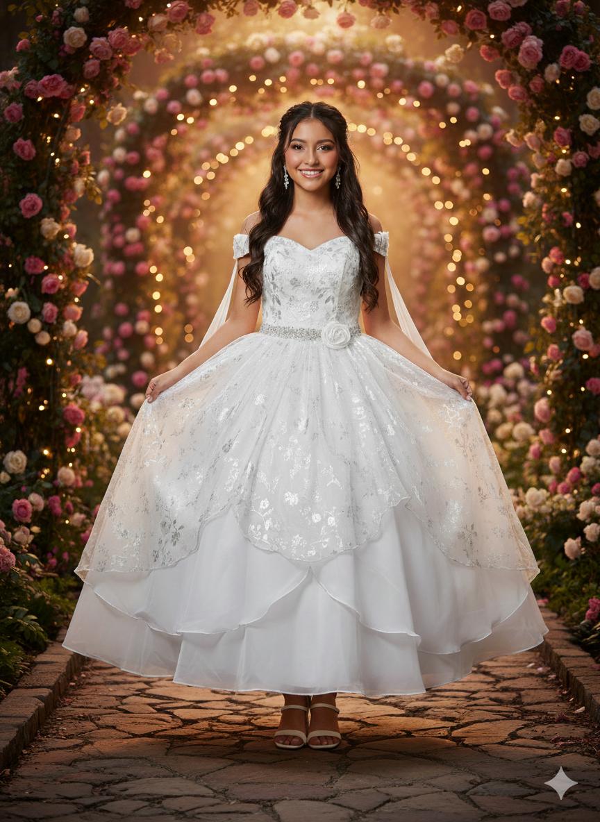 Vestido de comunión blanco