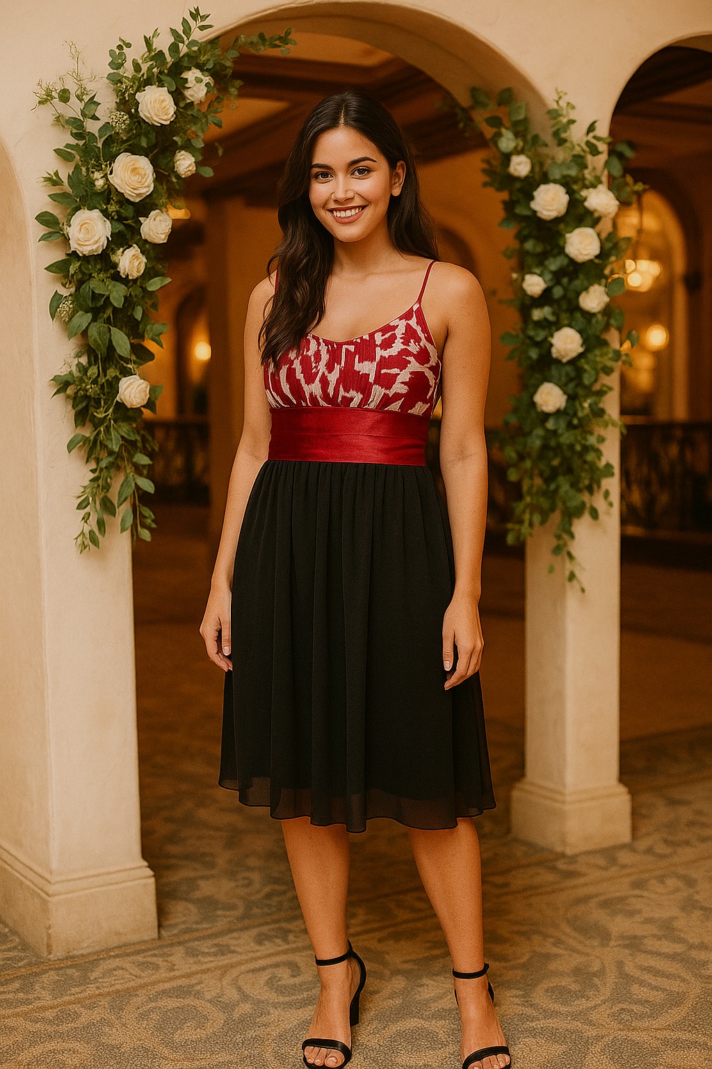 Vestido elegante de fiesta