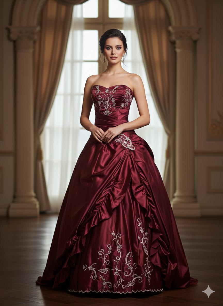 Vestido de fiesta elegante