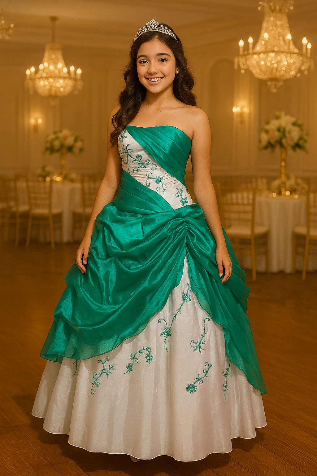 Vestido de fiesta elegante