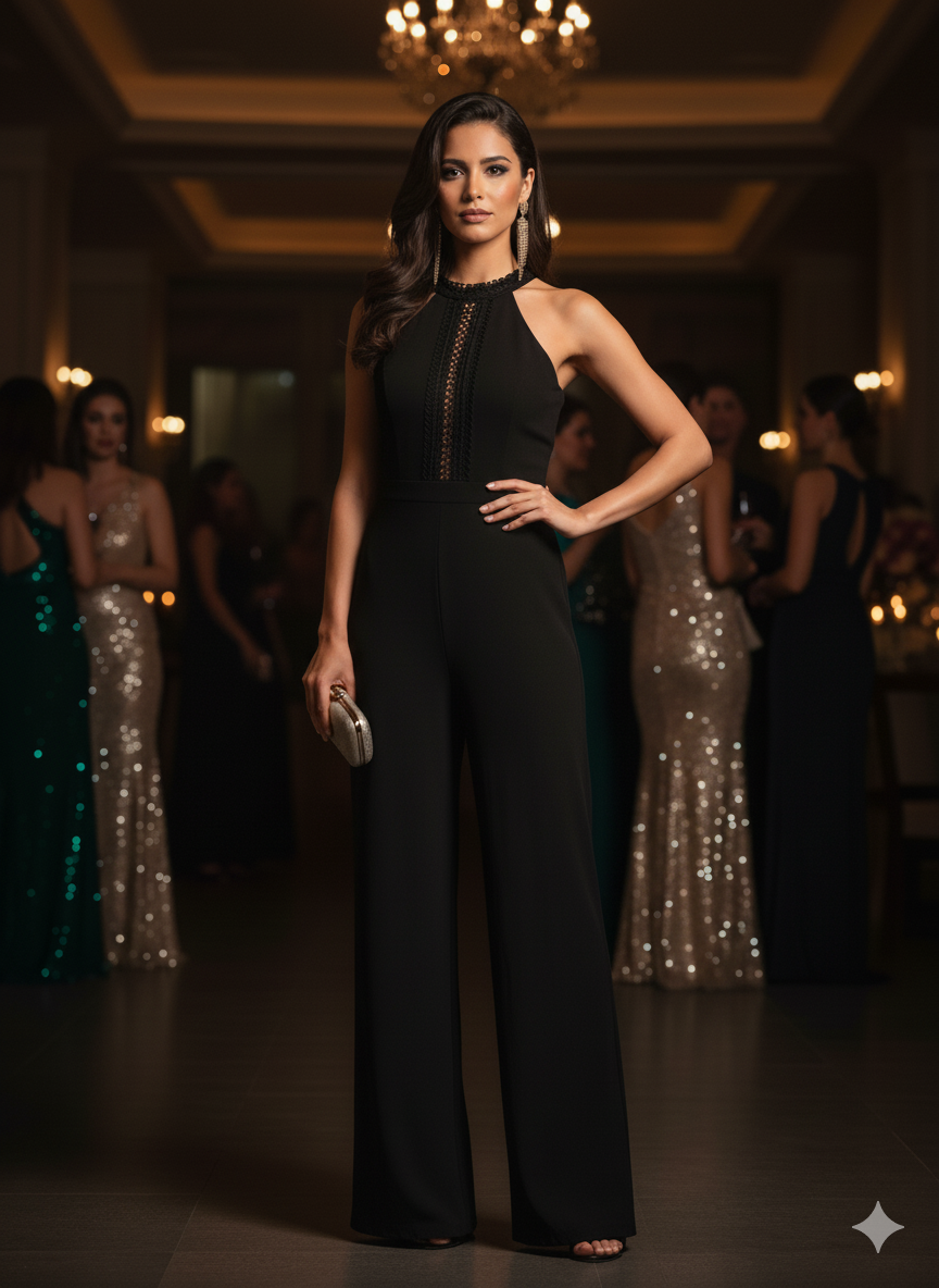 Mono elegante negro