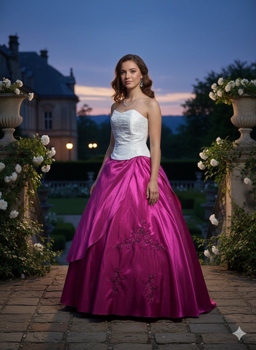 Vestido de fiesta elegante