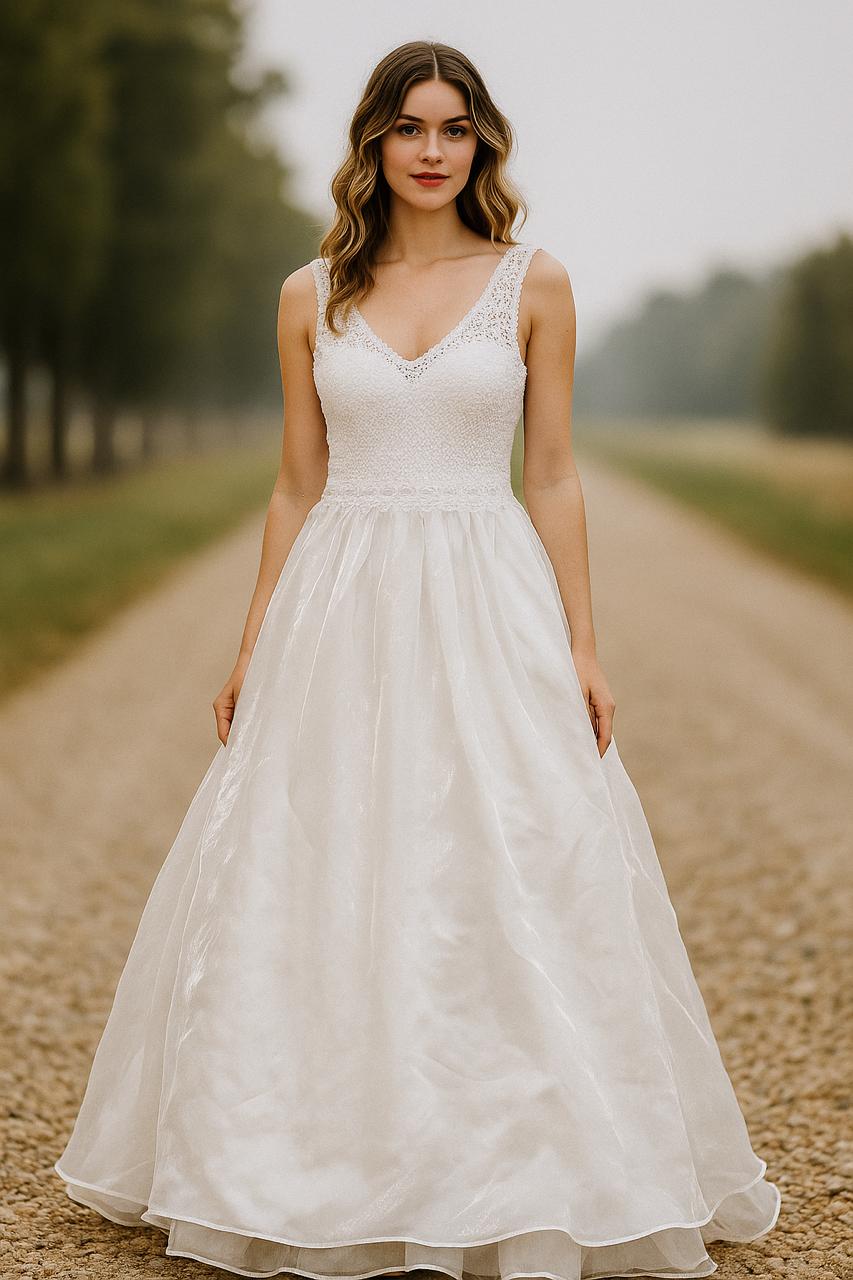 Vestido de novia elegante
