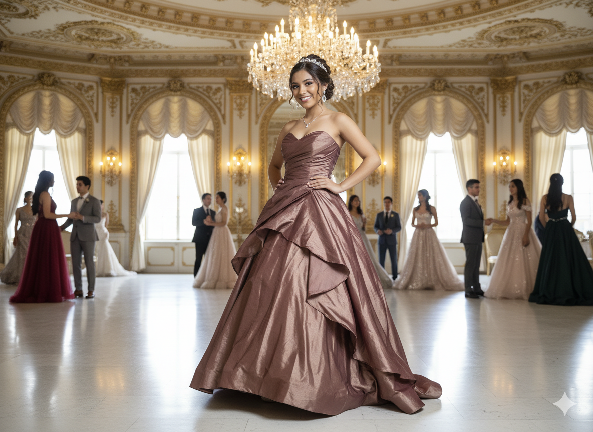 Vestido de fiesta elegante