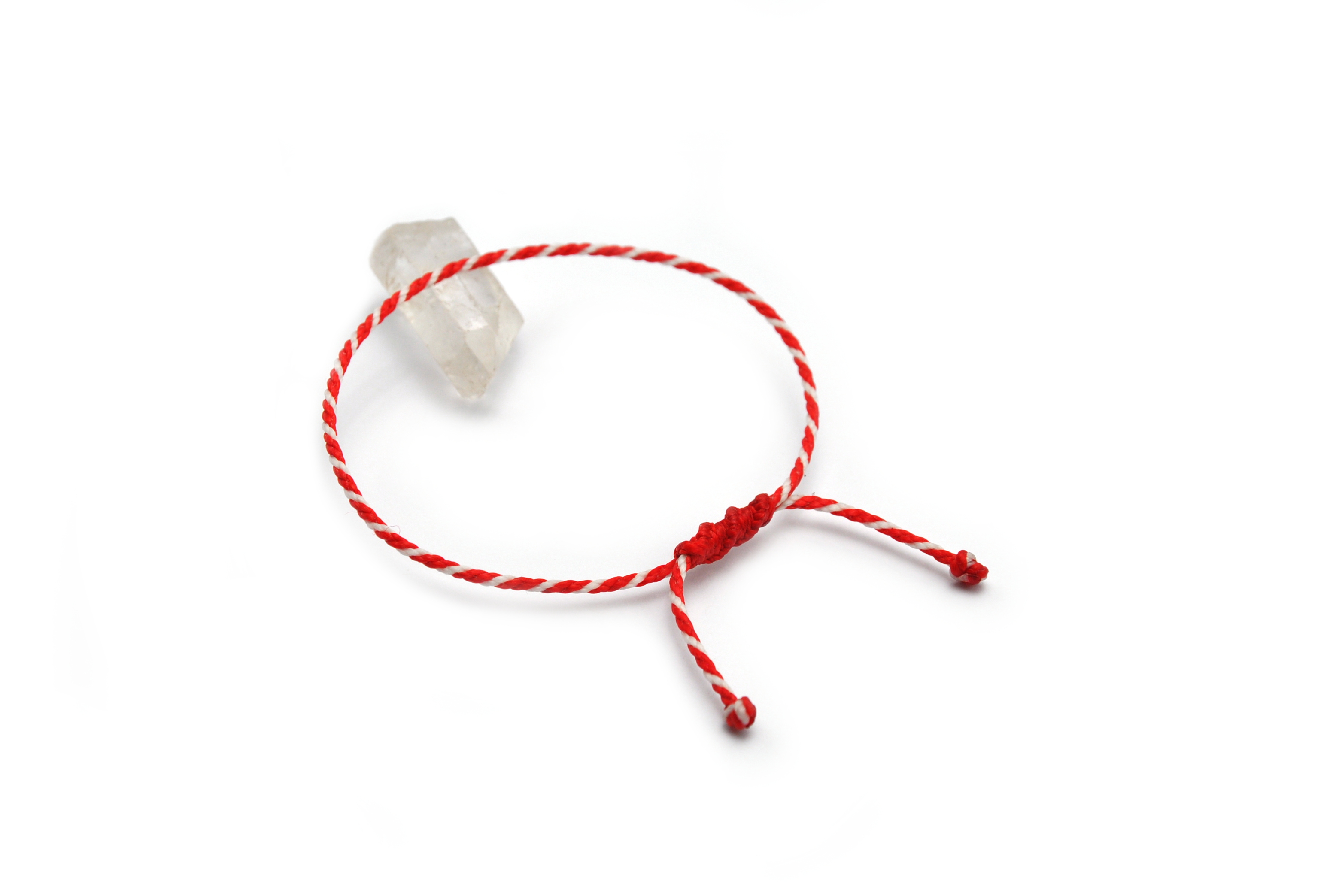  Bracelet Rouge & Blanc Modèle Corde Tressé Main & Ajustable. Couleur Drapeau Canada Autriche Danemark Pologne.