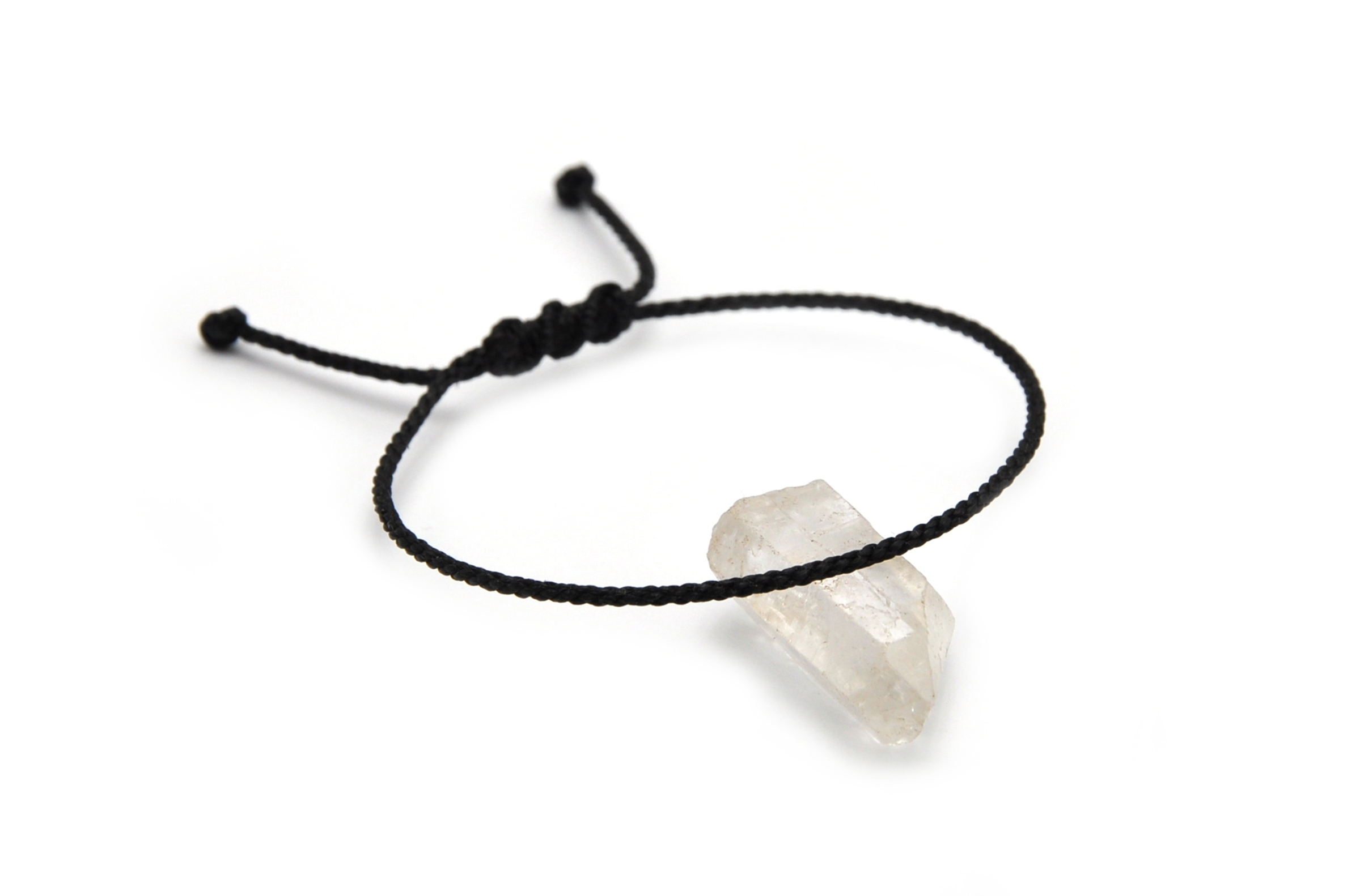  Bracelet Noir Modèle Corde Tressé Main Avec Du Fil Ciré Résistant à l' Eau & Ajustable Avec Un Nœud Coulissant