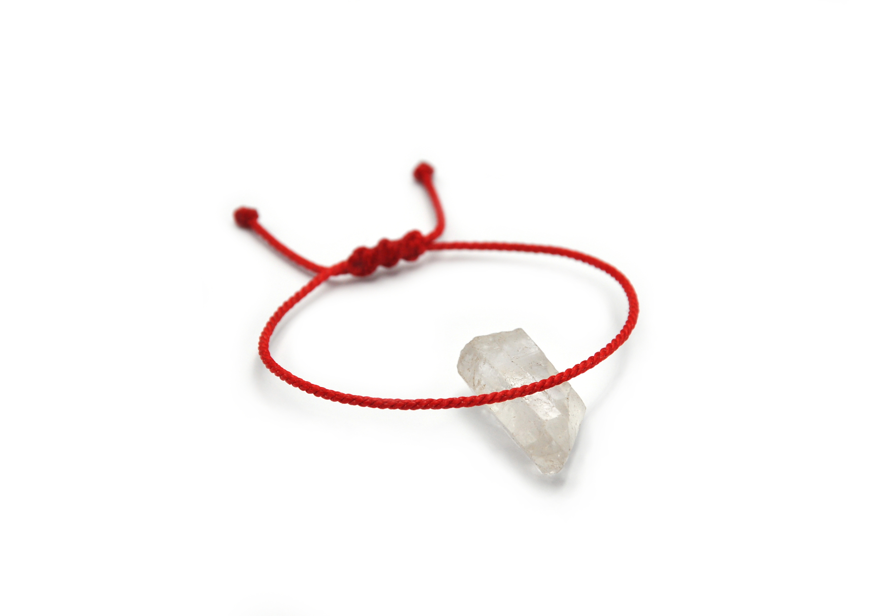  Bracelet Rouge Modèle Corde Tressé Main Avec Du Fil Ciré Résistant à l' Eau & Ajustable Avec Un Nœud Coulissant