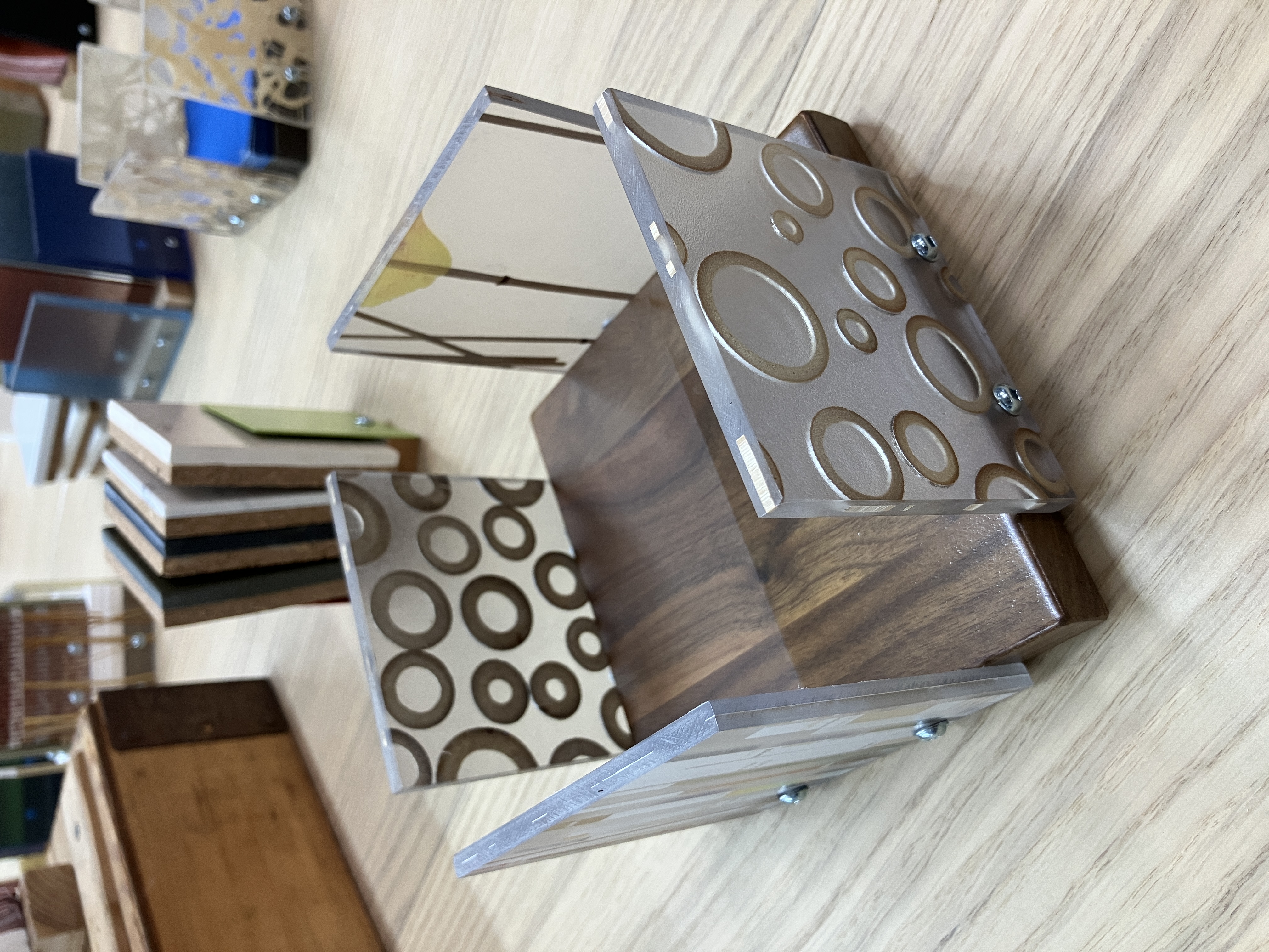 Constellation Wooden Napkin Holder