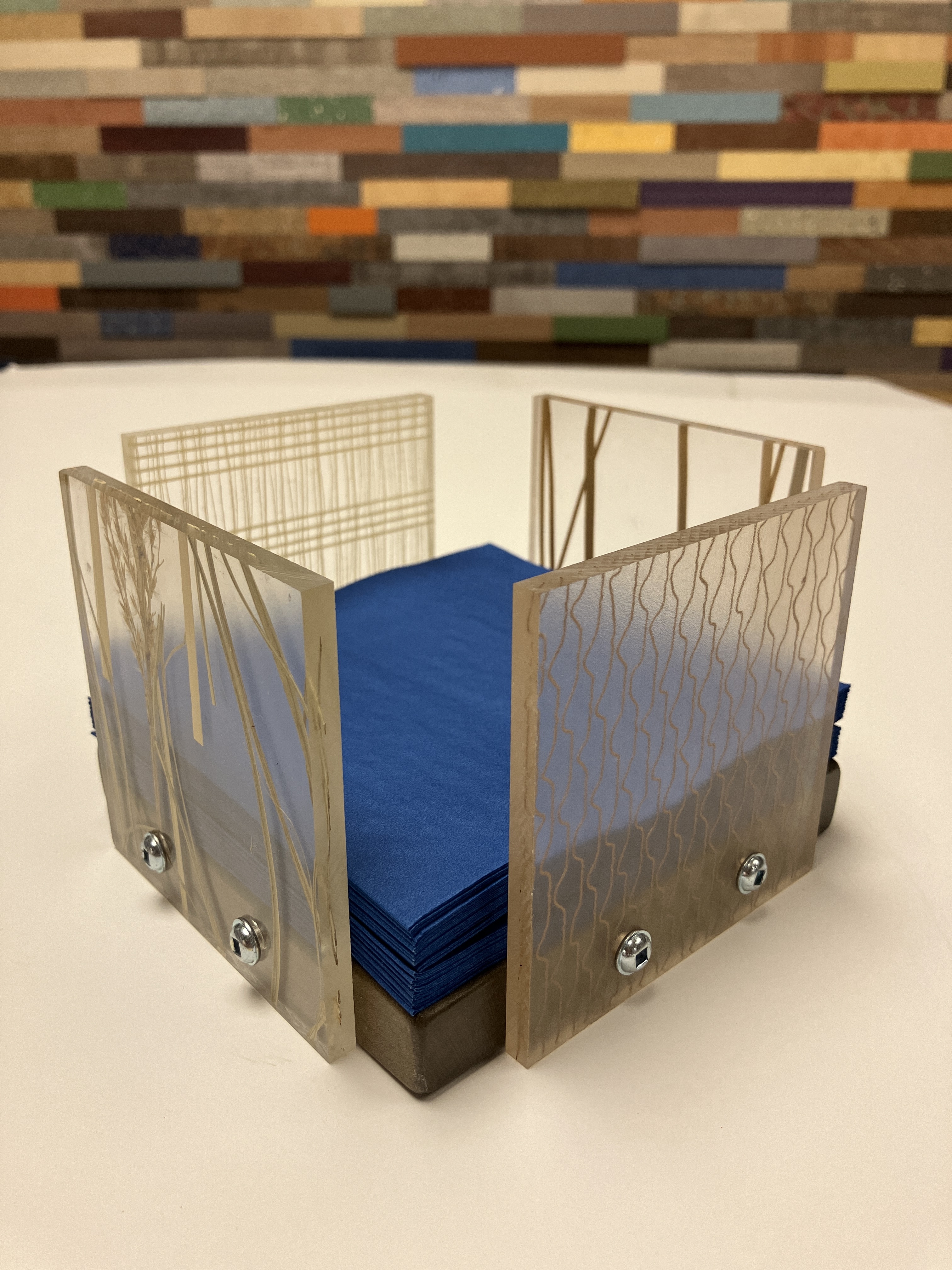 Whispers of Structure Napkin Holder